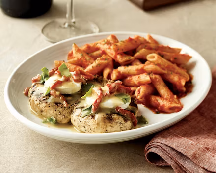 Carrabba's Italian Grill signature dishes Chicken BryanSpaghetti with MeatballsPollo Rosa Maria